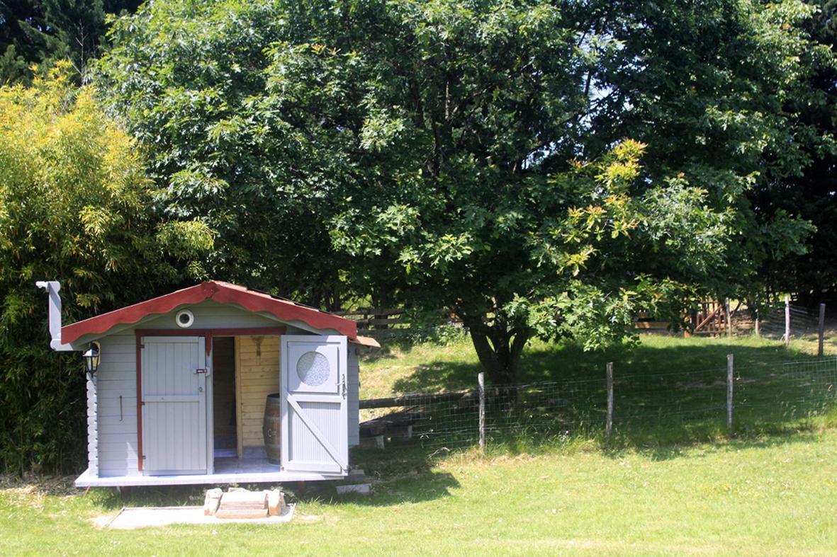 Tente Trappeur Ada, Au Jardin De La Vouivre Saint-Vincent-en-Bresse Buitenkant foto