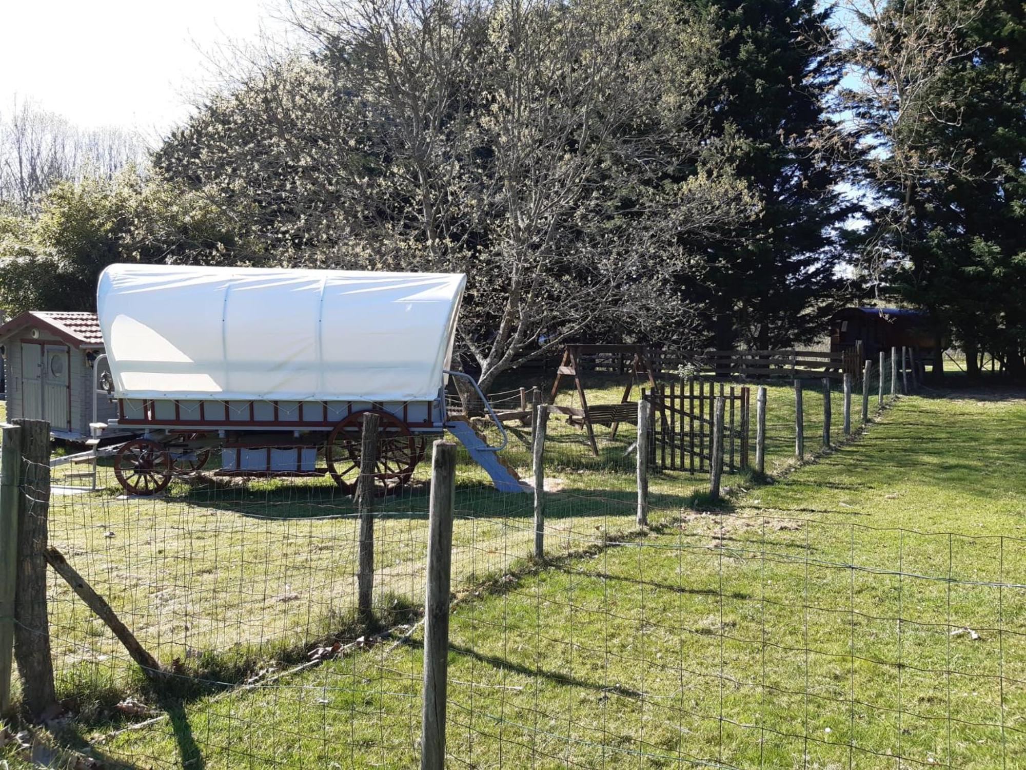 Tente Trappeur Ada, Au Jardin De La Vouivre Saint-Vincent-en-Bresse Buitenkant foto